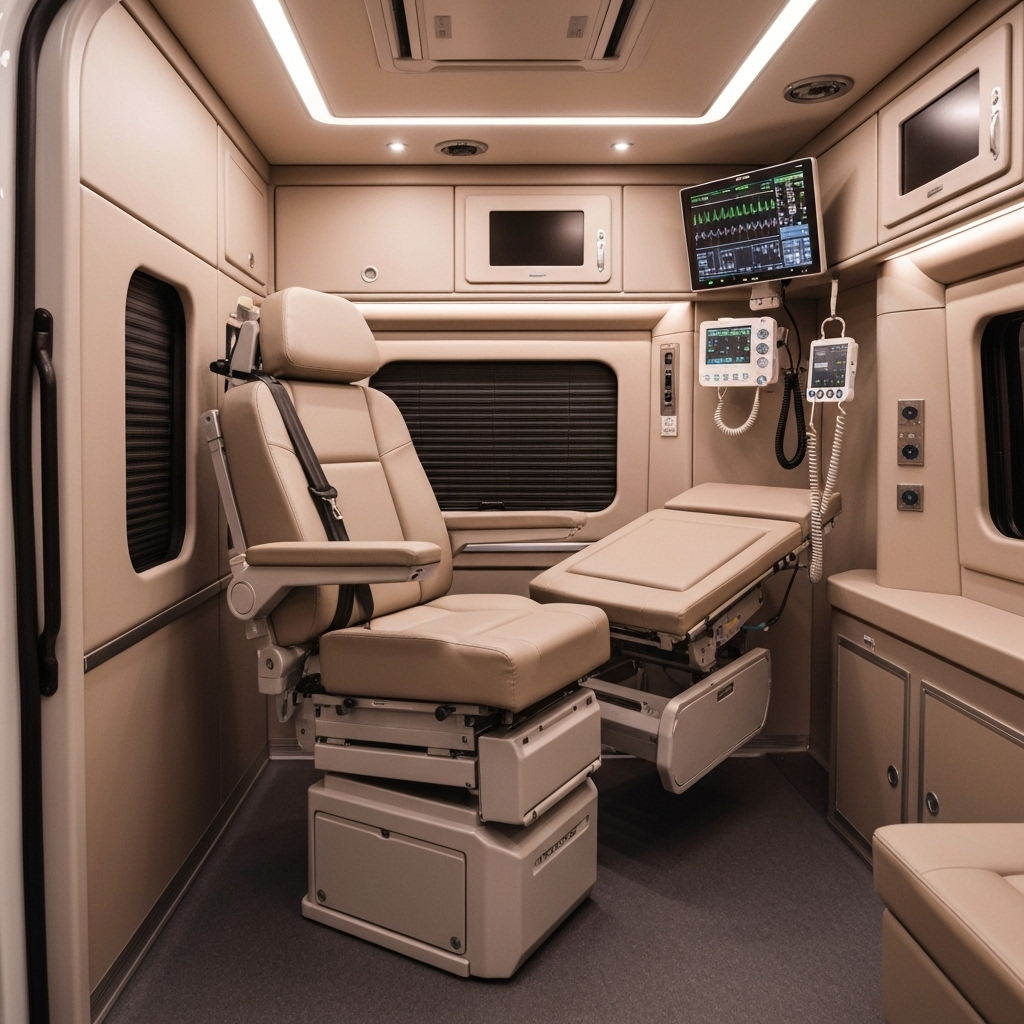 Premium comfortable vehicle interior